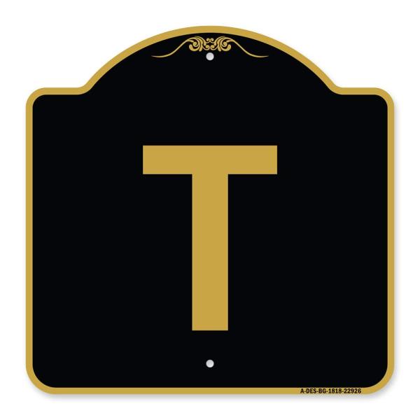 SignMission Designer Series Sign - Sign with Lette...
