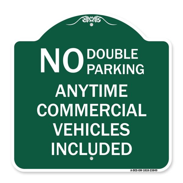 SignMission Designer Series Sign - No Double Parki...