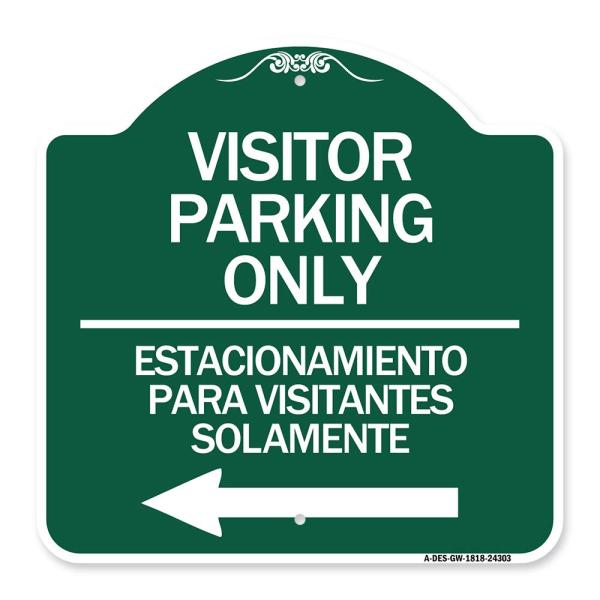 SignMission Designer Sign - Bilingual Reserved Par...