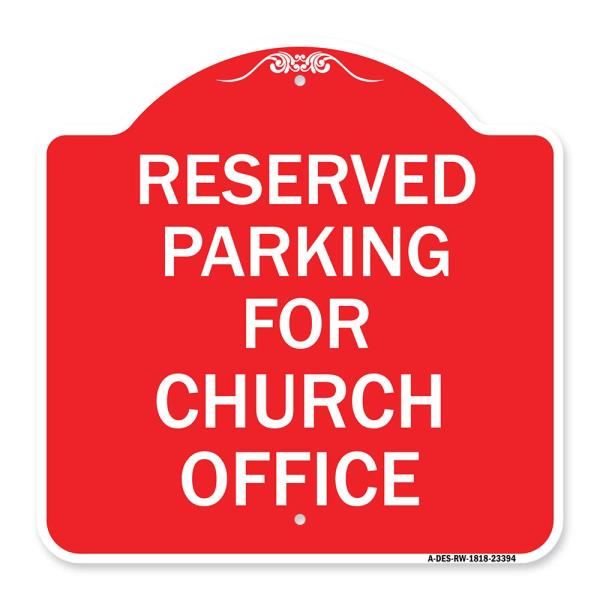 SignMission Designer Series Sign - Parking Reserve...