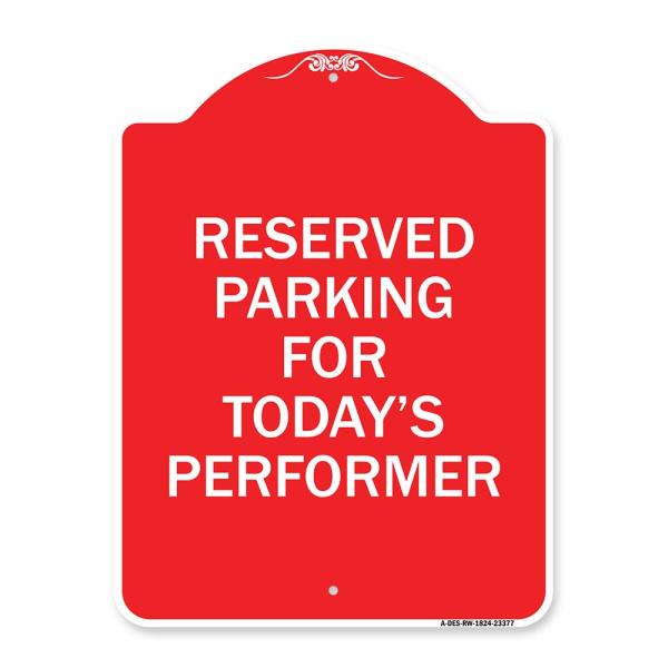 SignMission Designer Series Sign - Parking Reserve...