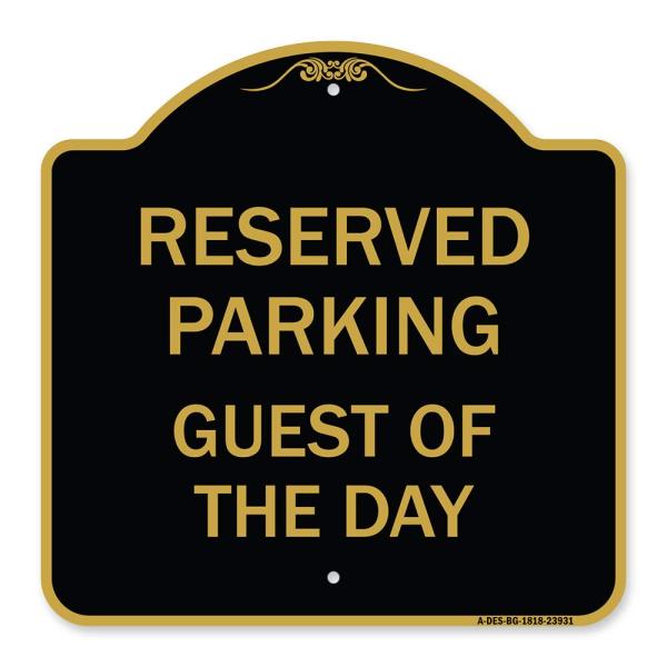 SignMission Designer Series Sign - Guest of The Da...