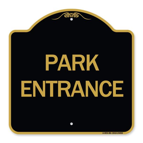 SignMission Designer Series Sign - Park Entrance |...