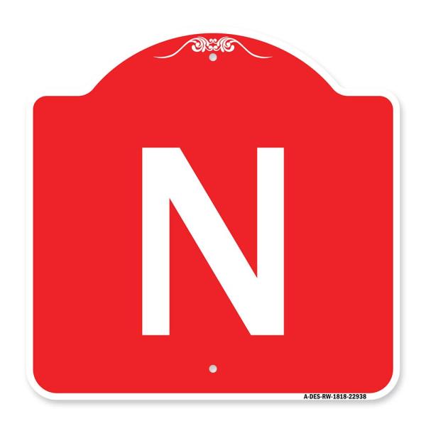 SignMission Designer Series Sign - Sign with Lette...