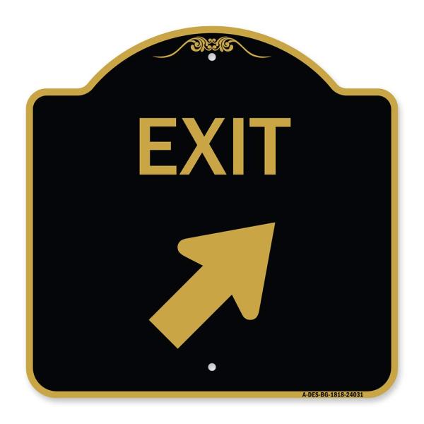 SignMission Designer Series Sign - Exit Sign Exit ...