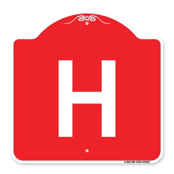 SignMission Designer Series Sign - Sign with Lette...