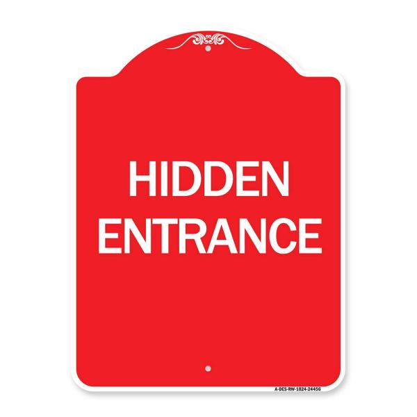 SignMission Designer Series Sign - Hidden Entrance...