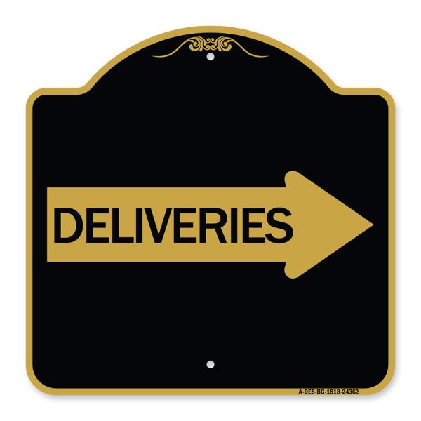 SignMission Designer Series Sign - Deliveries (wit...