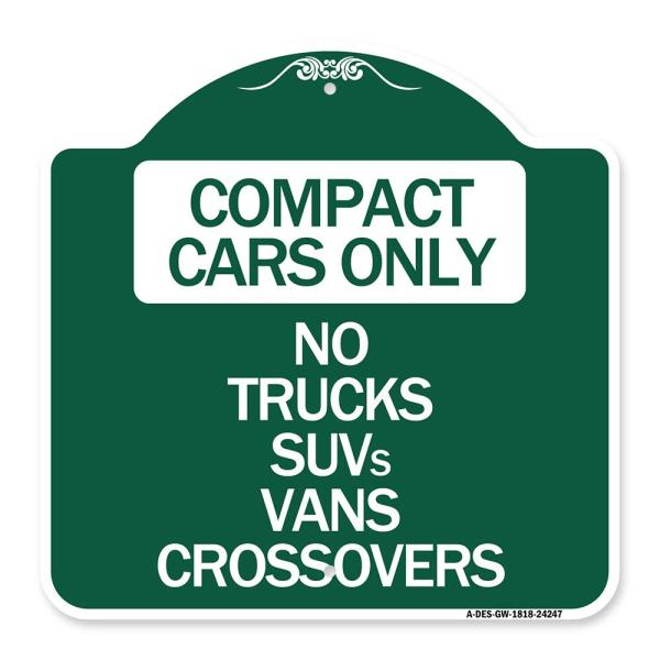 SignMission Designer Series Sign - Compact Cars On...