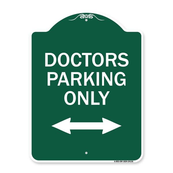 SignMission Designer Series Sign - Doctors Parking...