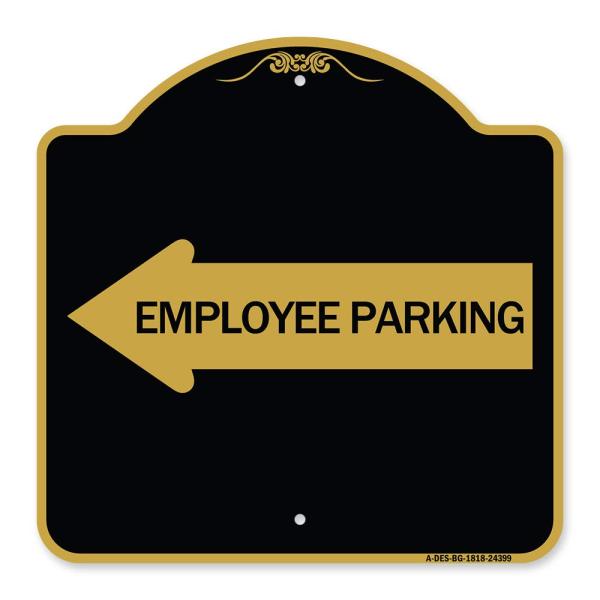 SignMission Designer Series Sign - Employee Parkin...