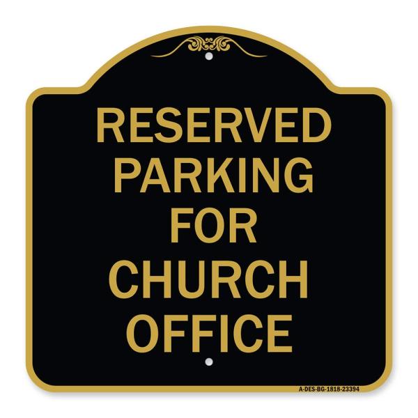 SignMission Designer Series Sign - Parking Reserve...