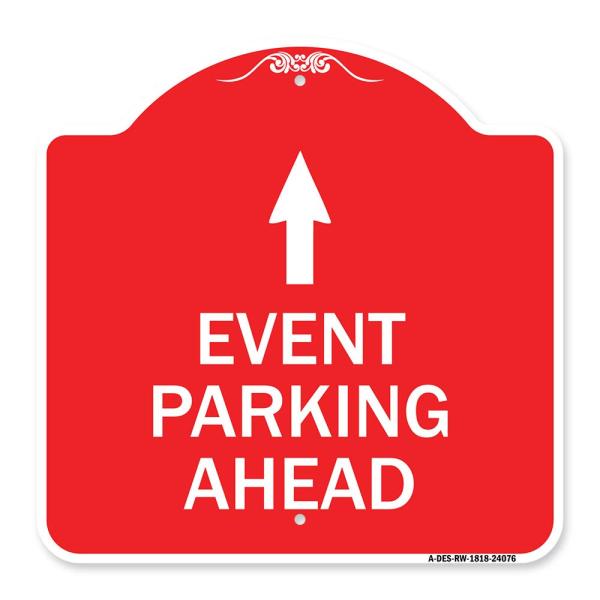 SignMission Designer Series Sign - Event Parking A...
