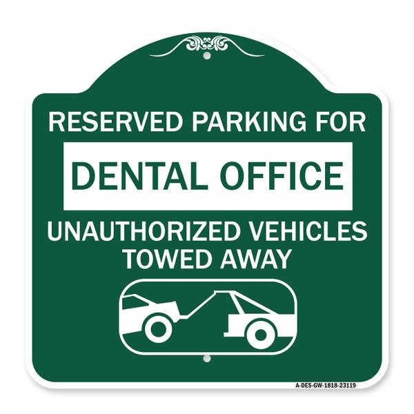SignMission Designer Series Sign - Reserved Parkin...