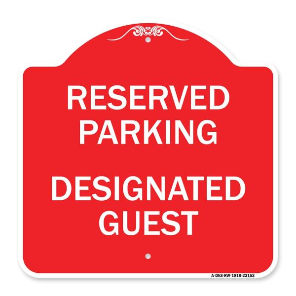SignMission Designer Series Sign - Reserved Parkin...