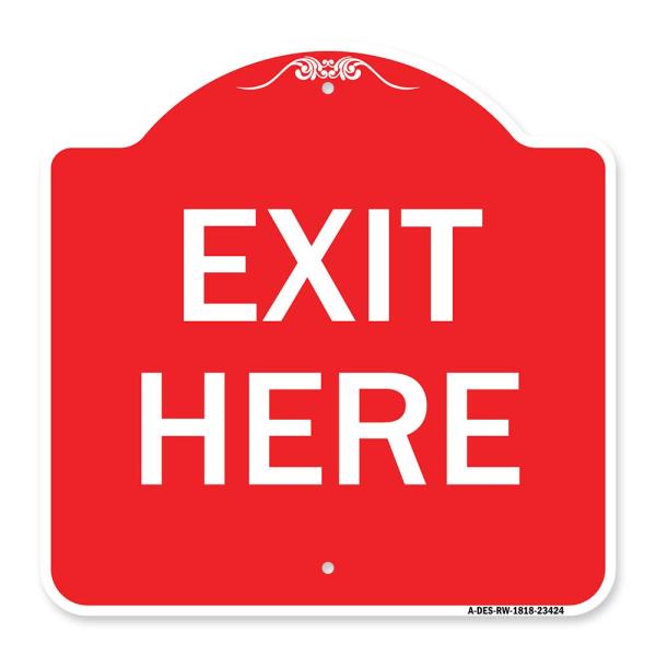 SignMission Designer Series Sign - Parking Lot Sig...