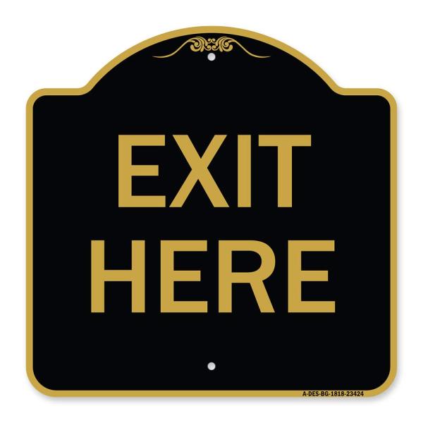 SignMission Designer Series Sign - Parking Lot Sig...