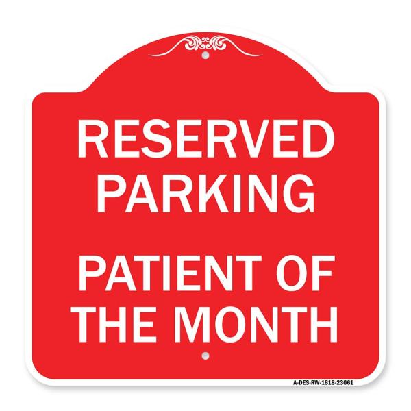 SignMission Designer Series Sign - Reserved Parkin...