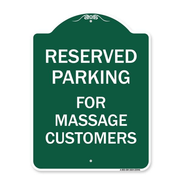 SignMission Designer Series Sign - for Massage Cus...
