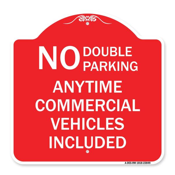 SignMission Designer Series Sign - No Double Parki...