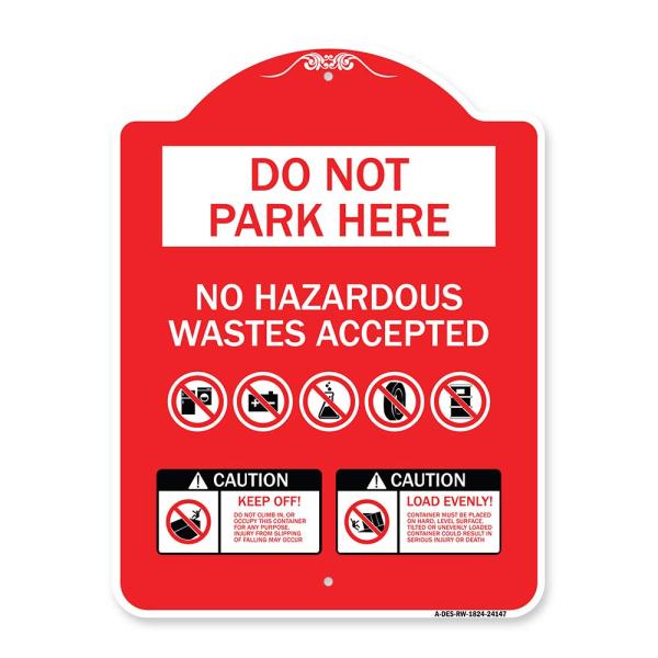 SignMission Designer Series Sign - Do Not Park Her...