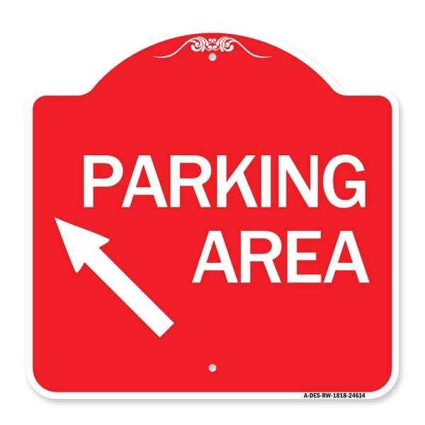 SignMission Designer Series Sign - Parking Area (U...