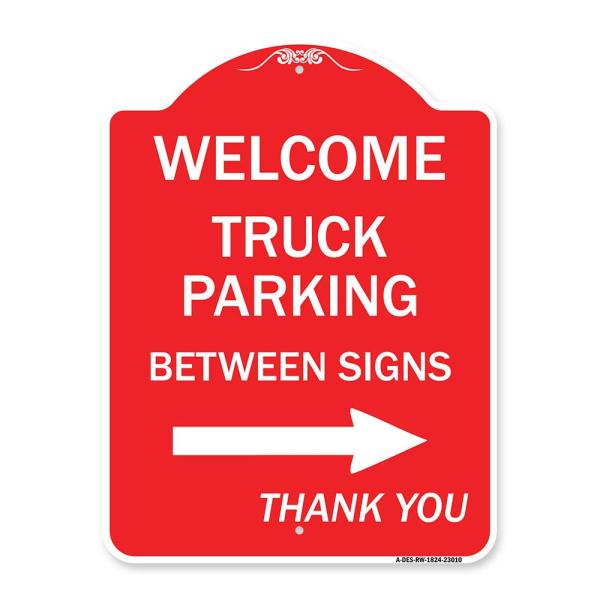 SignMission Designer Series Sign - Reserved Parkin...