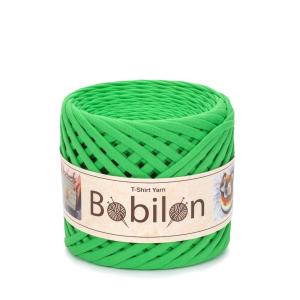 Bobilon Tシャツヤーン グリーンアップル コットン100% 太さ3〜5mm かぎ針編み・棒針編み