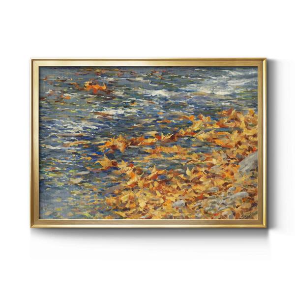 Framed Canvas Decor Mordern Abstract botanical Lan...