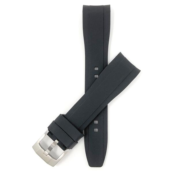 Bandini Silicone Watch Bands - Curved End - FKM Em...