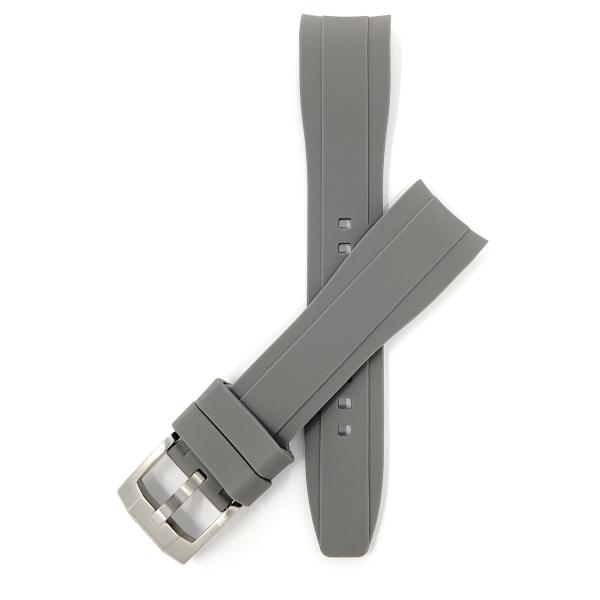 Bandini Silicone Watch Bands - Curved End - Emboss...