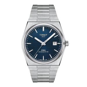 Tissot PRX パワーマティック80 スイス自動巻き メンズ 40mm ブルーダイヤル ステンレスブレスレット T1374071104100