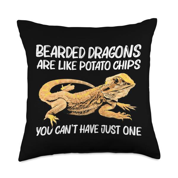 Bearded Dragon Gift For Men Women Pogona Lizard An...