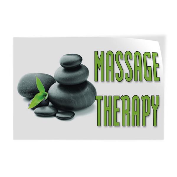 Decal Stickers Multiple Sizes Massage Therapy Busi...