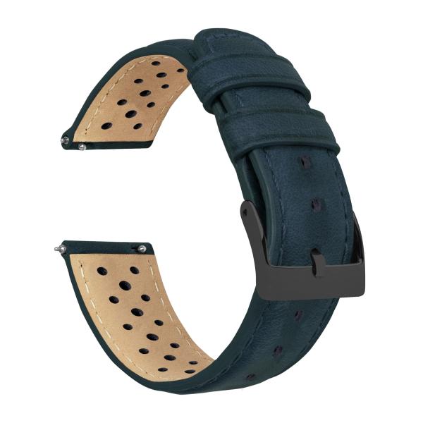 Barton Racing ＆ Rally Horween レザーストラップ クイックリリーススプリ...