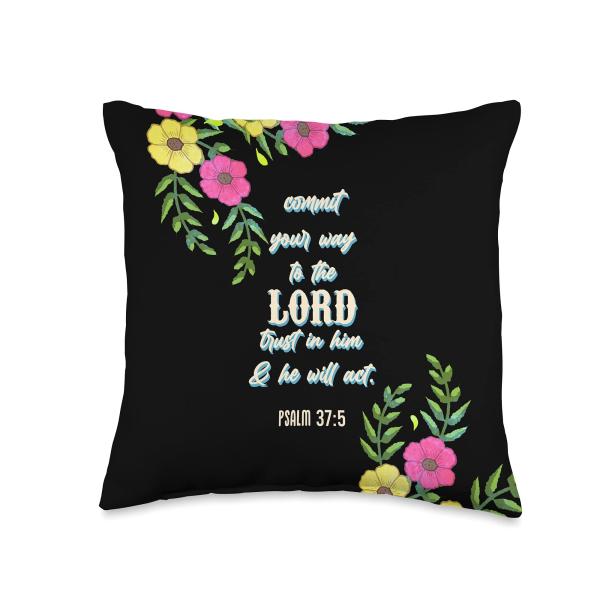 Commit Your Way To The Lord Psalm 37:5 Christian W...