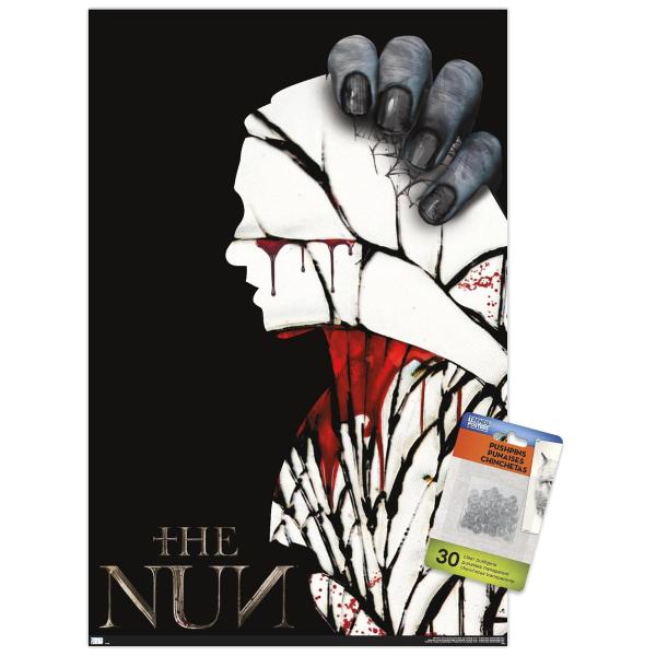 Trends International The Nun - Silhouette Wall Pos...