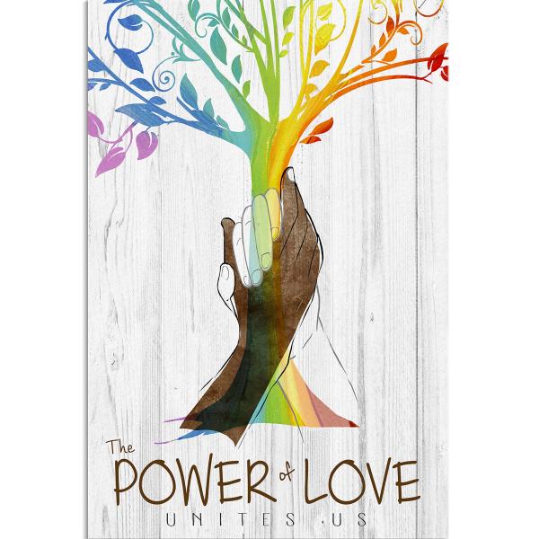 The POWER of LOVE UNITES US Classroom Posters, Equ...