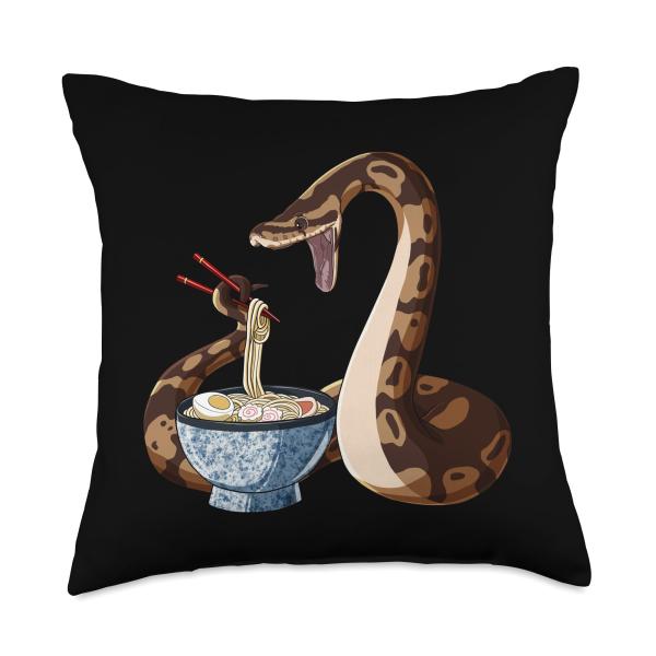 Funny Japanese Anime Snake Eats Ramen King Python ...