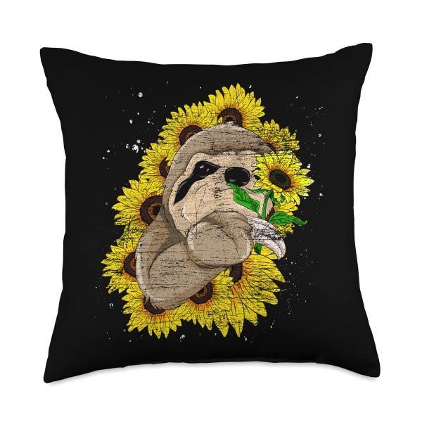 Sunflower Sunshine Wildlife Animal Lover Hippie Sl...