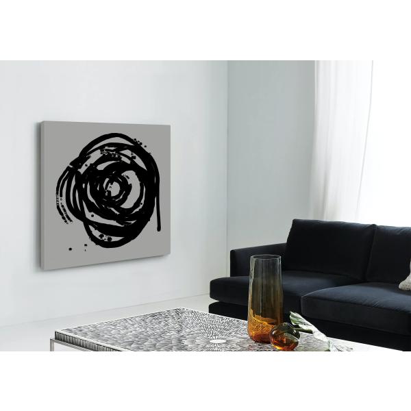Armen Living A Way Out II - Square Black and Grey ...