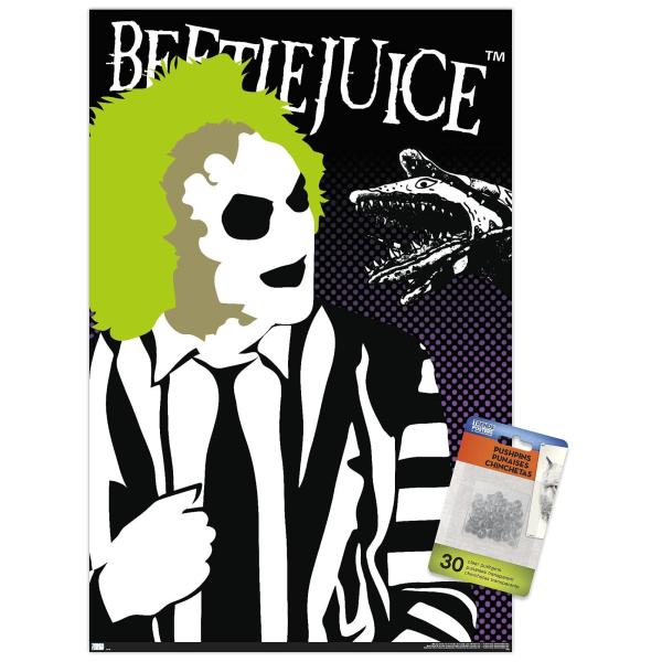 Trends International Beetlejuice - Vector Wall Pos...