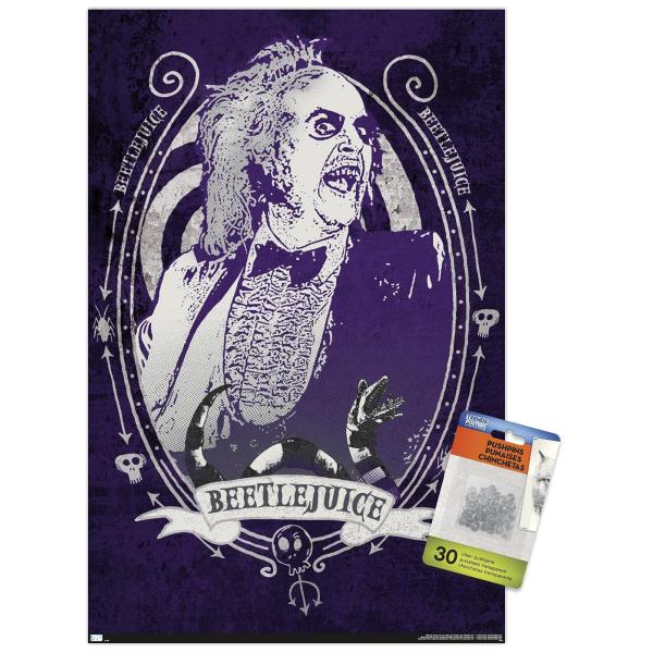 Trends International Beetlejuice - Purple Wall Pos...