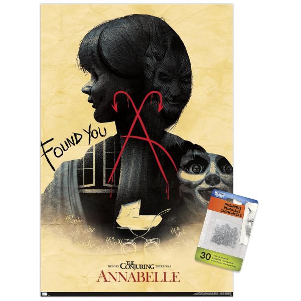 Trends International Annabelle - Found You Wall Po...