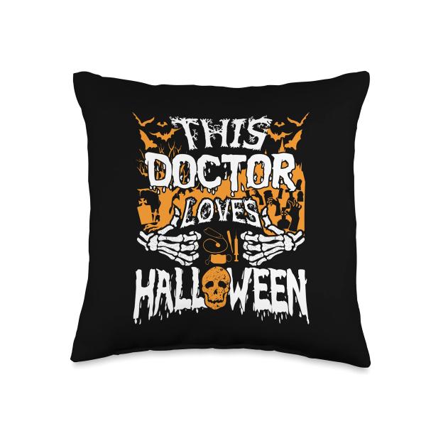 This Doctor Loves Halloween Bones Surgeon Funny Me...
