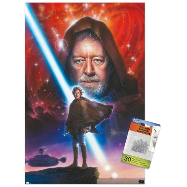 Star Wars: Original Trilogy - Mentor Wall Poster w...