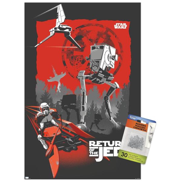Star Wars: Return of the Jedi - Scout Trooper Wall...