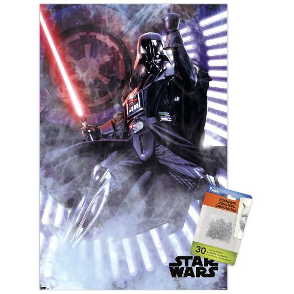 Star Wars: A New Hope - Vader Wall Poster with Pus...