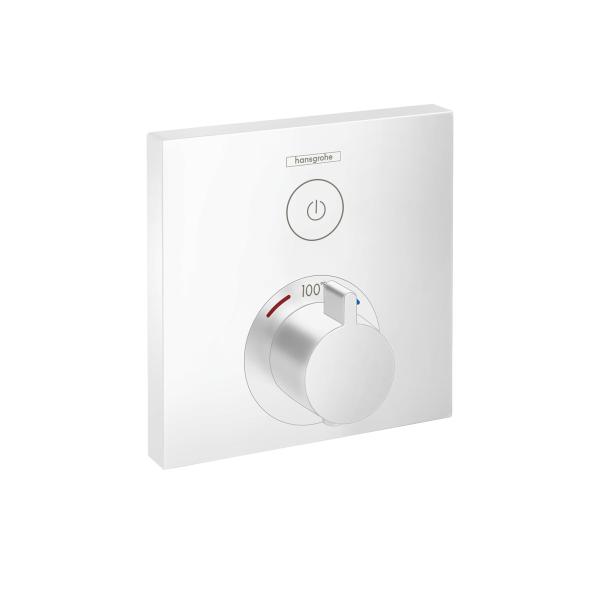 hansgrohe ShowerSelect モダン 1-ハンドル 幅6インチ シャワーラフインバル...