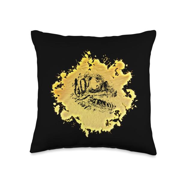 Tyrannosaurus Rex Skull Motif Dinosaurs Teeth T-Re...
